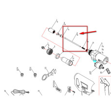 Трубка для отвода стержней для аккумуляторного заклепочника SKytools SK50