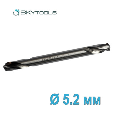 Сверло по металлу SKytools двухстороннее HSS-M2 Ø 5.2 мм
